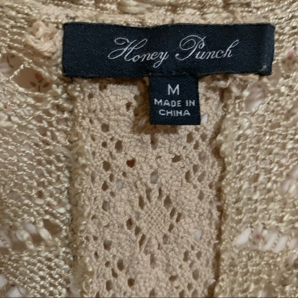 Honey Punch Golden Duster M - Picture 2 of 5